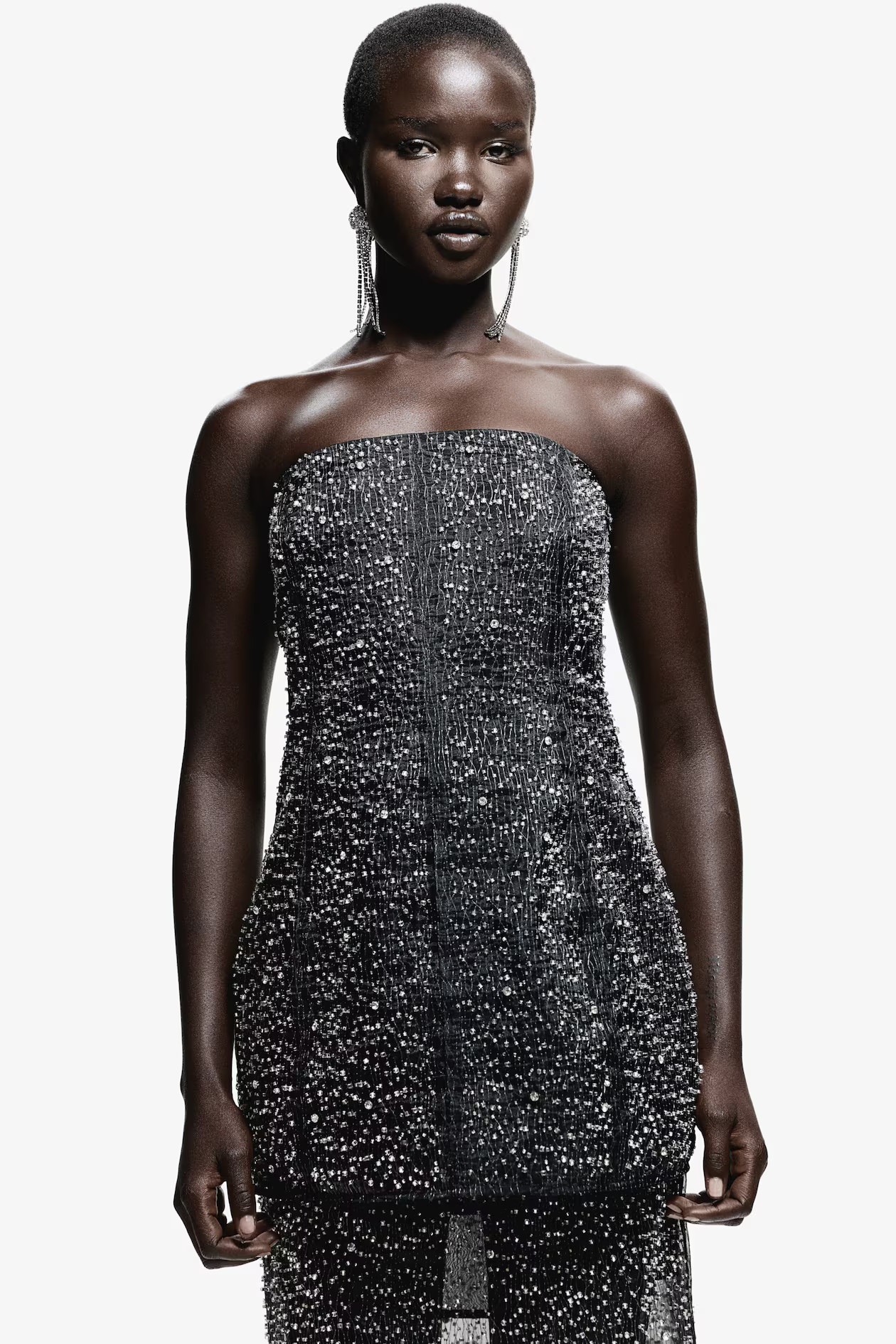 Embellished bandeau top | H&M (UK, MY, IN, SG, PH, TW, HK)