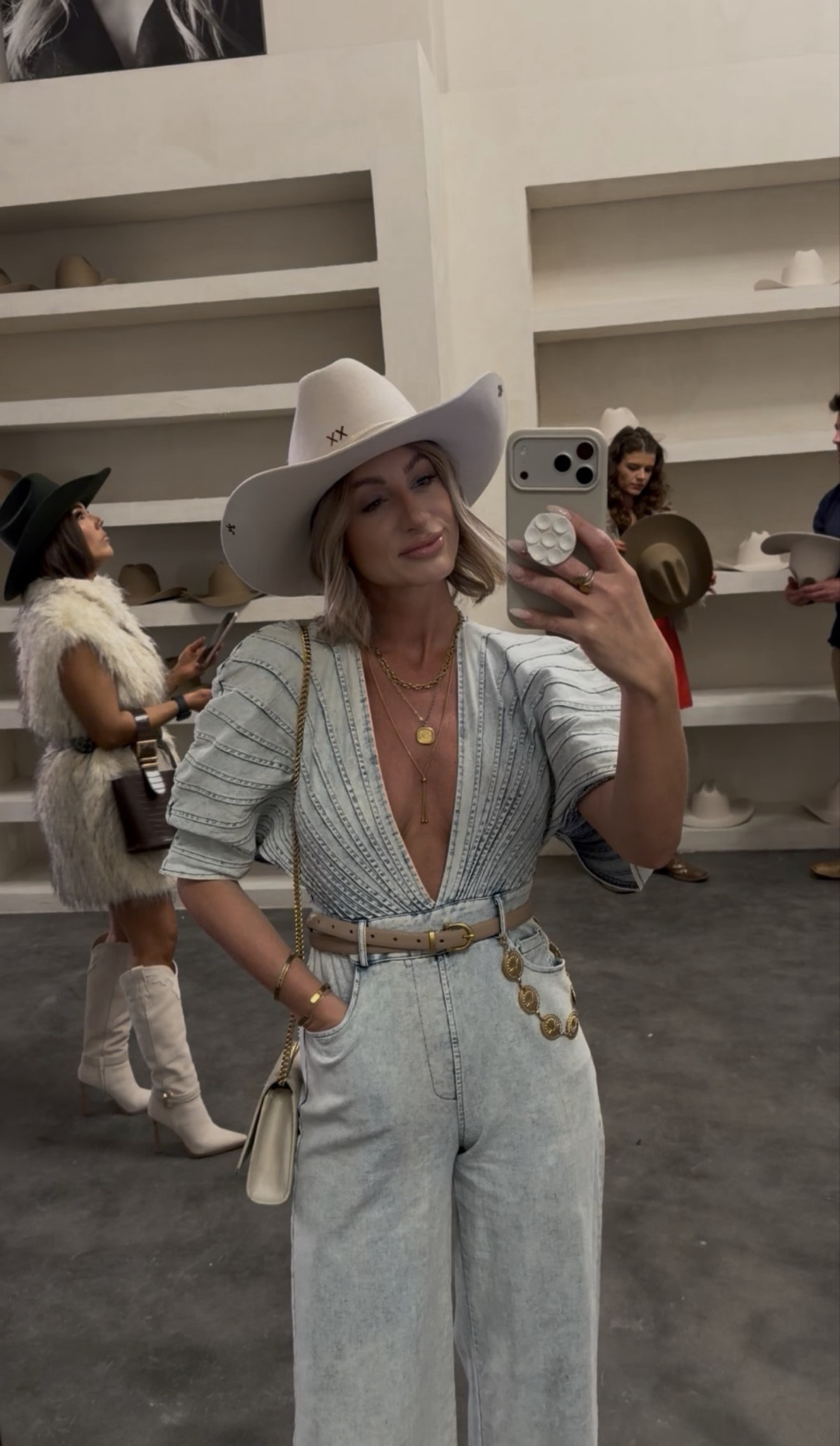 Gigi pip hats are the bestttttt western style hat on the market by far! I LOVE that we have a Gigi Pip custom hat bar opening in Nashville this weekend. I found some super cute and similar hat accessories online, too! 🫶🏼✨🤠💕

#LTKstorytime #LTKootd #LTKdayinmylife

#LTKdayinmylife #LTKstorytime #LTKgrwm