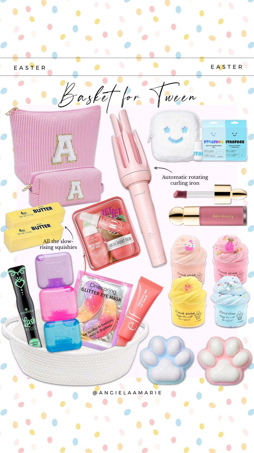 Easter basket ideas for Tween girls 🐣🐰


#LTKWorkwear #LTKSwim #LTKWedding #LTKHome #LTKBaby #LTKMens #LTKSaleAlert #LTKU #LTKBeauty #LTKBump #LTKOver40 #LTKTravel #LTKSeasonal #LTKKids #LTKMidsize #LTKActive #LTKPetite #LTKFestival #LTKdayinmylife #LTKgrwm #LTKootd #LTKfitnessgoals #LTKmomlife #LTKmorningroutine #LTKselfcare #LTKstorytime #LTKfoodie #LTKvlog #LTKTall 