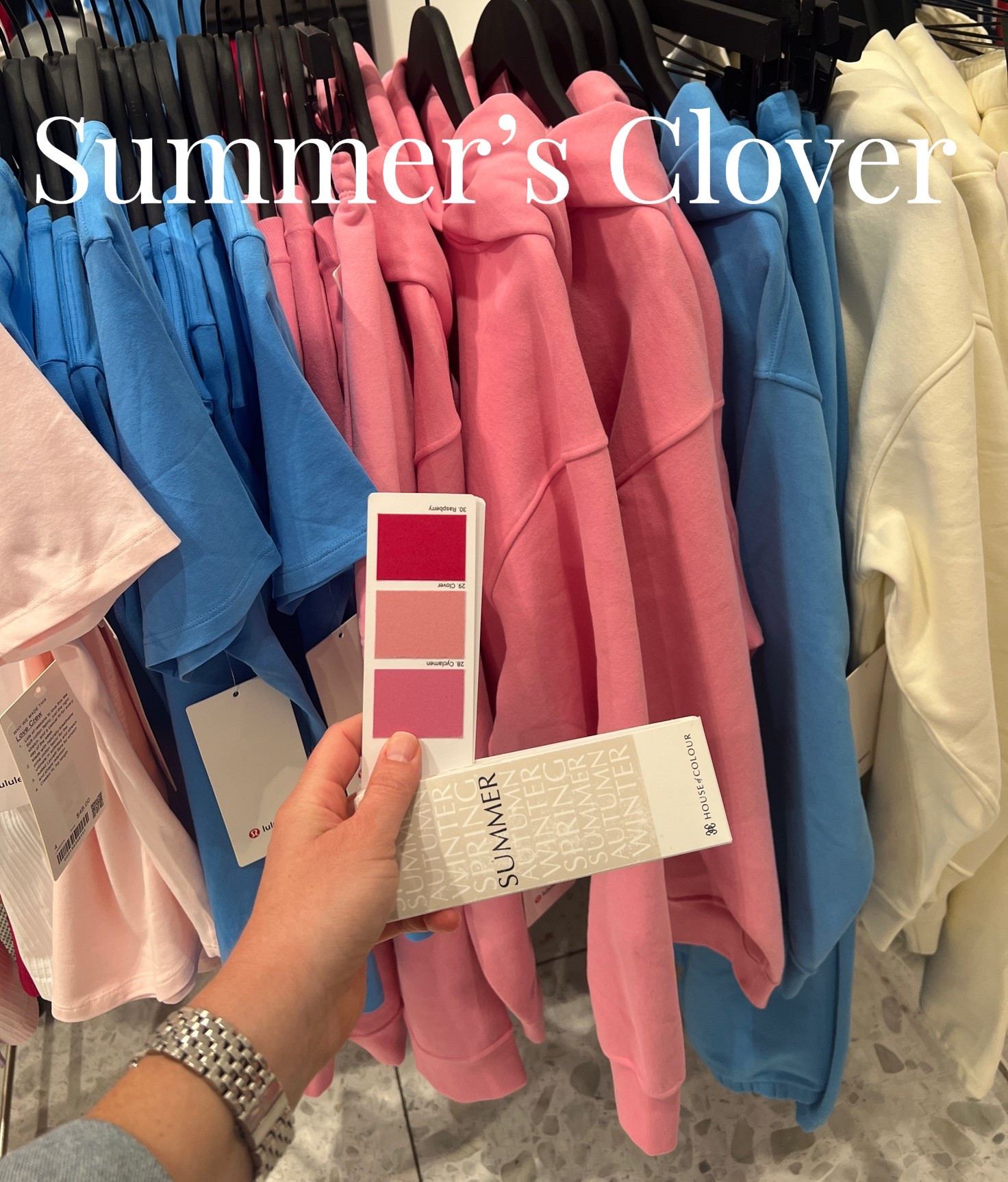 Summers pinks are soft, rosy, and smoky. ☀️