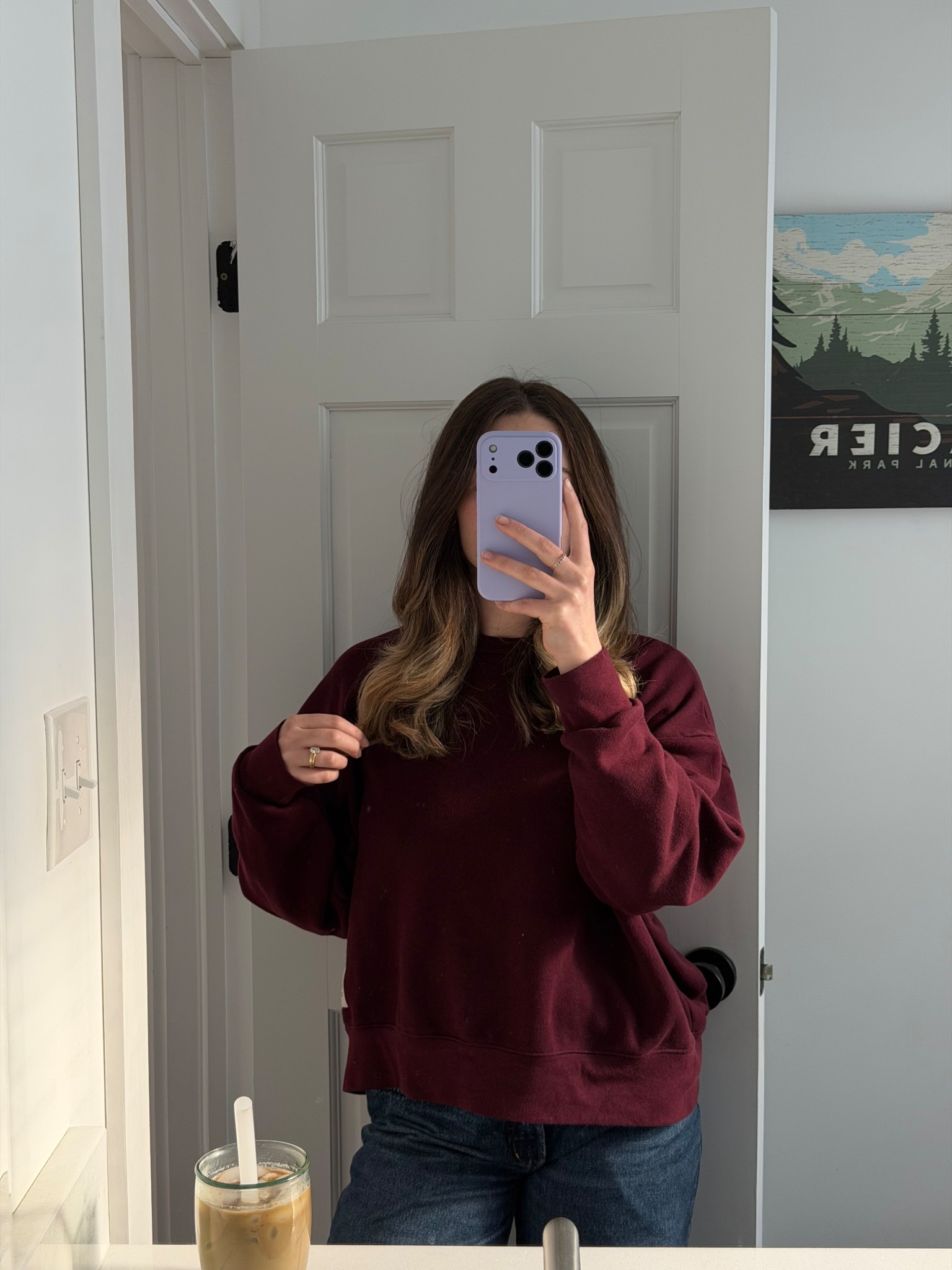 Low key toddler mom ootd