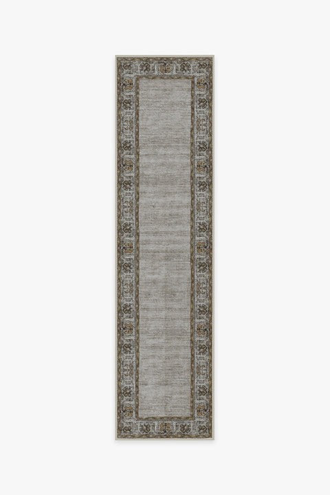Vintage Daisy Bordered Hazel Rug | Ruggable