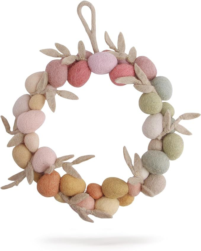 Én Gry & SIF Easter Egg Wreath for Front Door, Religious Easter Wreath for Front Door 10 inch La... | Amazon (US)
