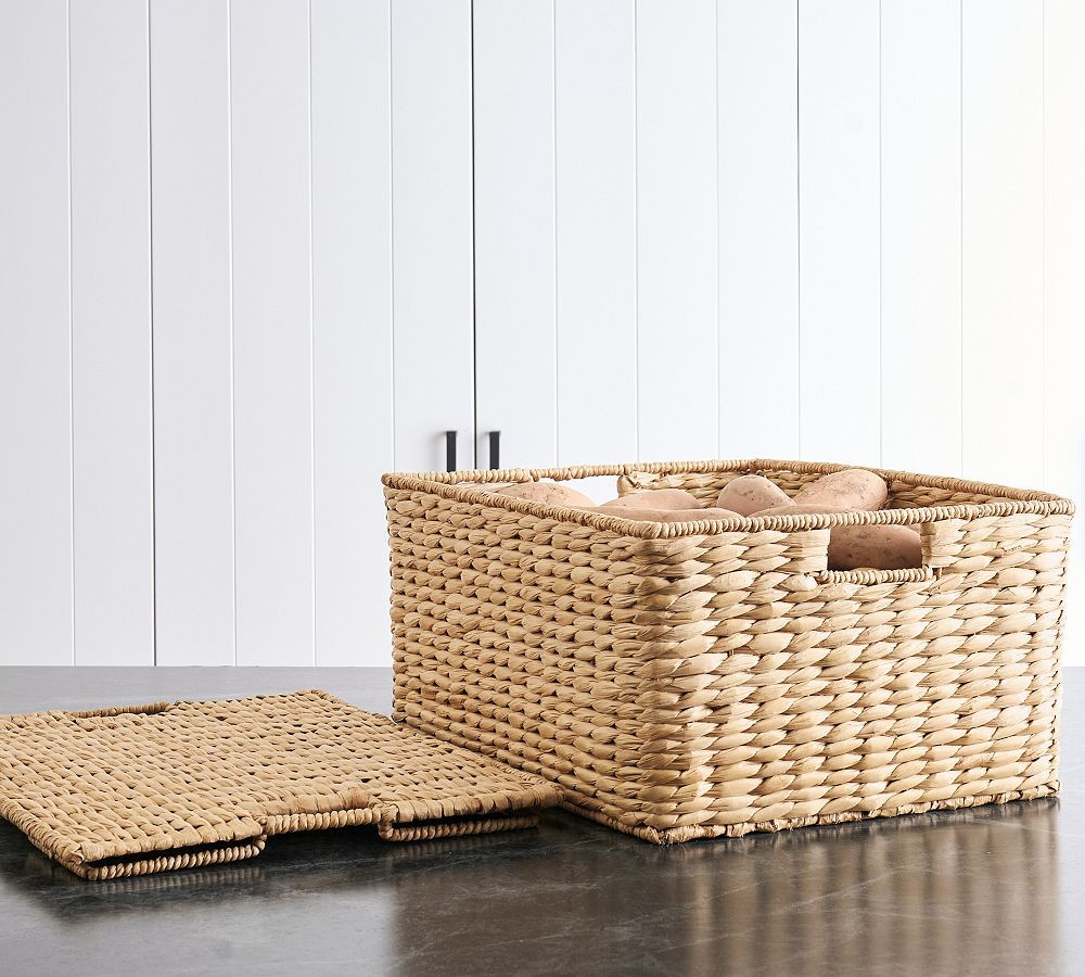 Savannah Handwoven Seagrass Basket Collection | Pottery Barn (US)