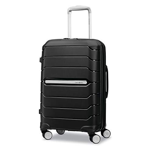 Samsonite Freeform Hardside Expandable with Double Spinner Wheels, Carry-On 21-Inch, Black | Amazon (US)