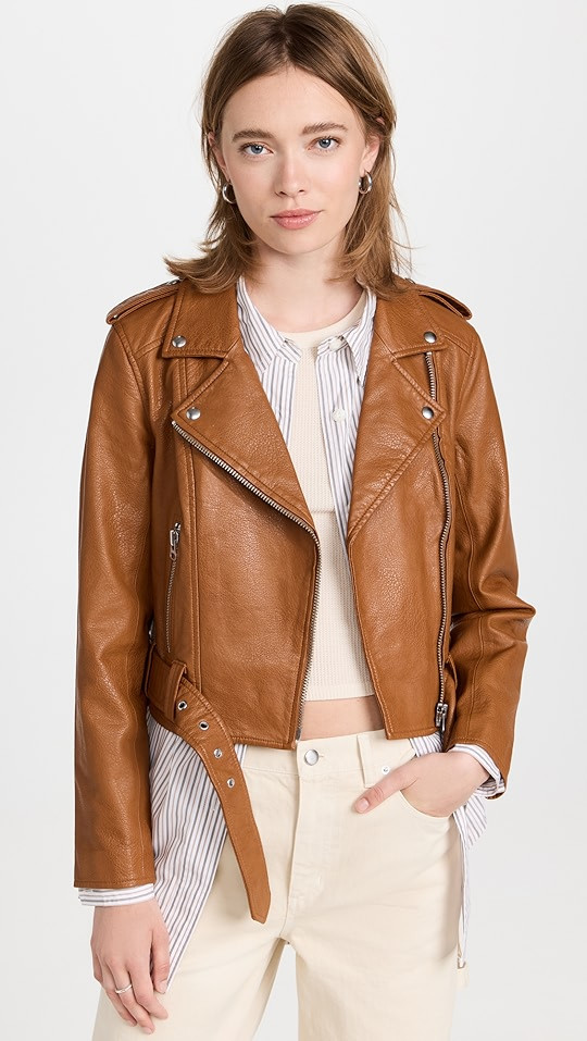Tracy Faux Leather Jacket | Shopbop