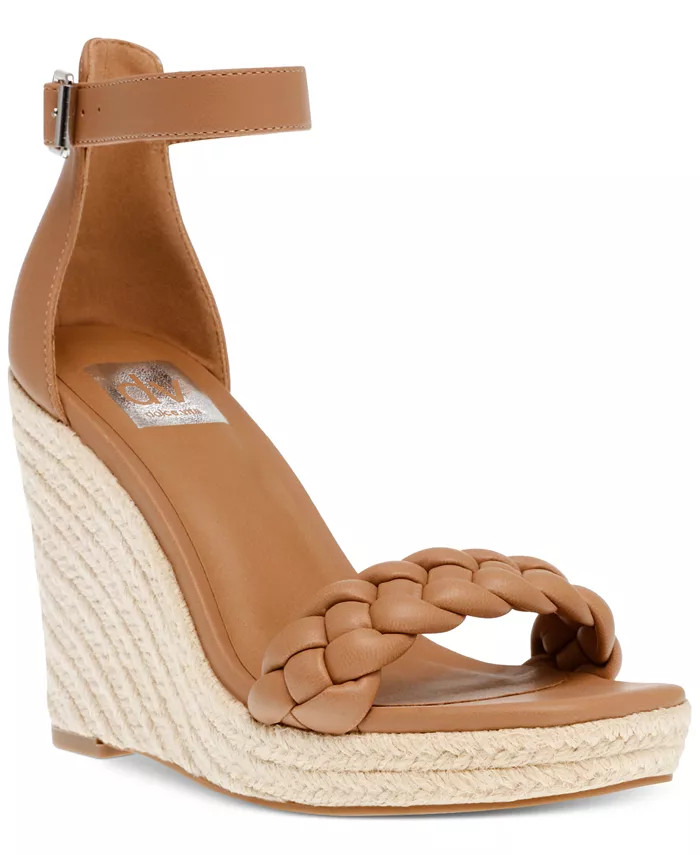 Women's Harriat Braided Espadrille Platform Wedge Sandals | Macys (US)