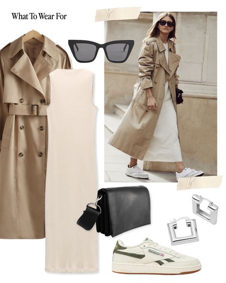 Trench coat outfits 🧥

Spring style, knitted midi dress, casual outfits, reebok trainers, high street 

#LTKstyletip #LTKSeasonal #LTKeurope