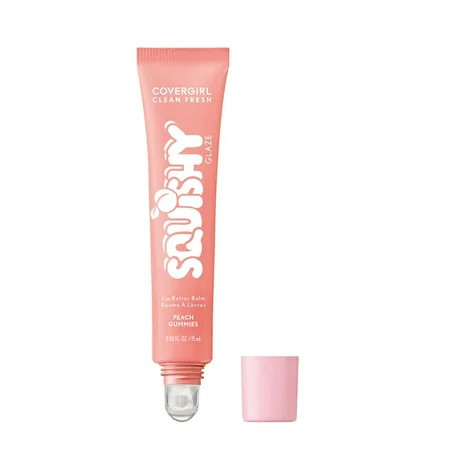 COVERGIRL Clean Fresh Squishy Glaze™ Lip Butter Balm, 180 Peach Gummies, 0.50 fl oz | Walmart (US)