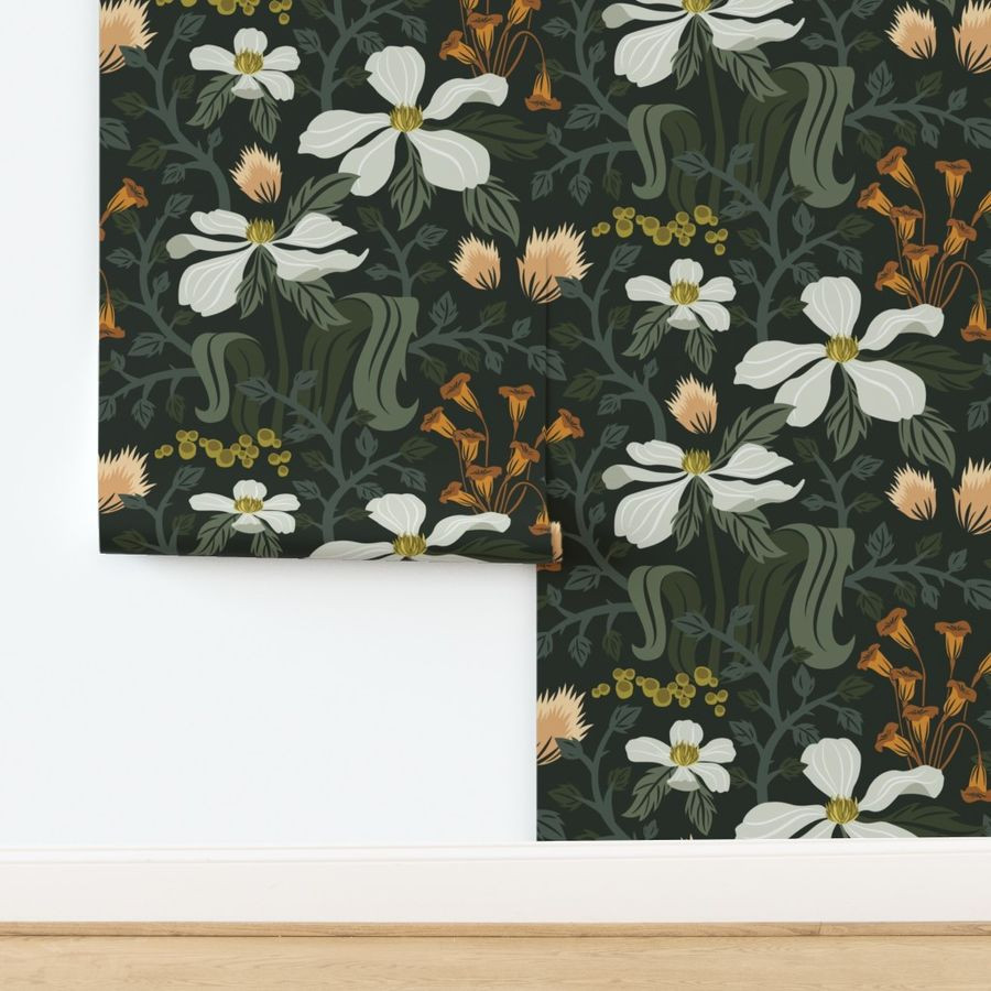 Crawling Vines Jumbo Wallpaper
bytara_langlois
 | Spoonflower