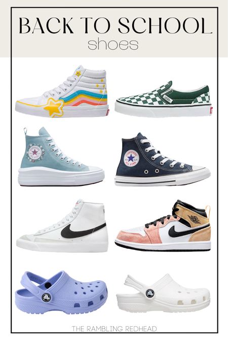 Check out these cute and trendy shoe options for Back to School! I can’t get over how cute the rainbow star vans are! 😍❤️⭐️

#LTKshoecrush #LTKkids #LTKBacktoSchool