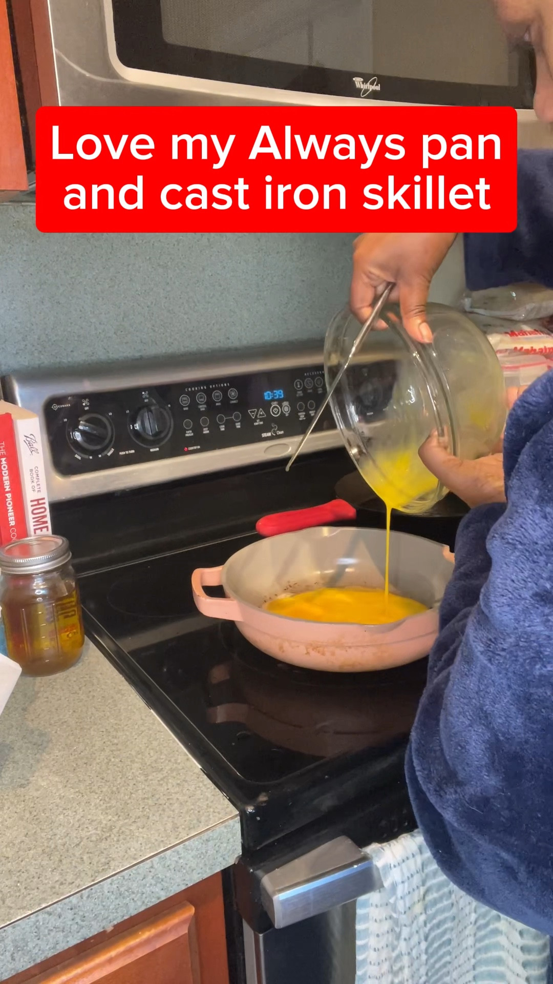 Simple Breakfast and Brunch 😍 Love my Always pan and cast iron skillet for cooking meals at home for my family. #home #homemaker #homemakers #cooking #castiron #alwayspan #homemakersoftiktok #mom #momlife #moms #homestead #homesteading 

#LTKFamily #LTKHome