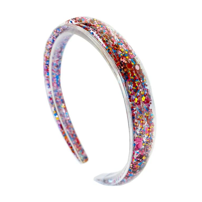 Packed Party 'Throw Confetti' Multi-Color Confetti Filled Headband | Walmart (US)