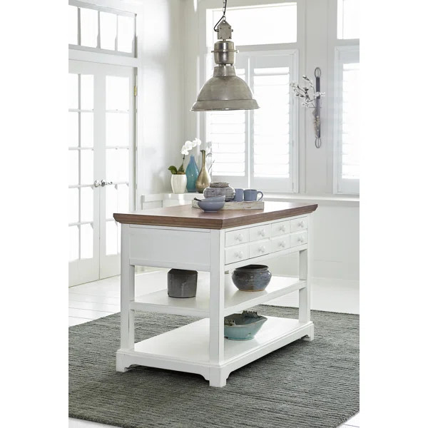Orla Wood Kitchen Island | Wayfair North America