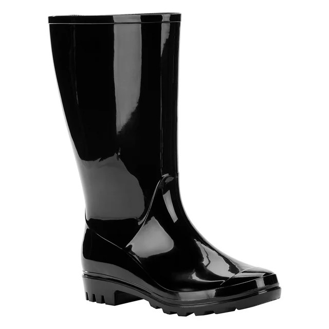 Time and Tru Women's Rain Boot, Wide Width Available | Walmart (US)