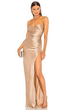 X REVOLVE Strappy Gathered Gown
                    
                    The Sei | Revolve Clothing (Global)