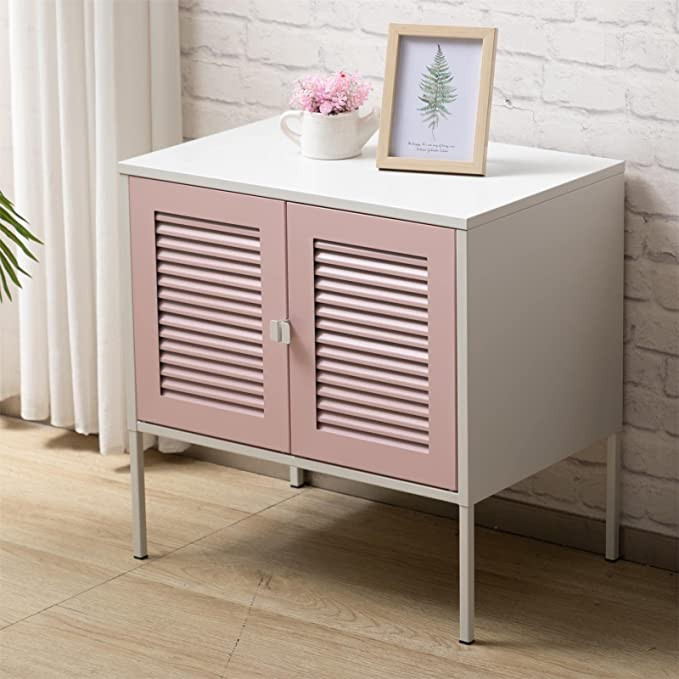 MATICO Metal Office Cabinet for Letter, Multipurpose File Cabinet with Shelves, 2-Tier Freestandi... | Amazon (US)