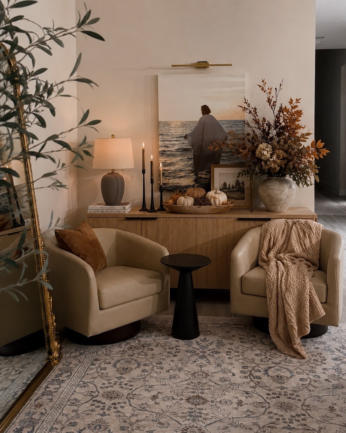 🍂 Neutral Fall Living Room Decor | Cozy Home Finds

    Fall home decor
* Neutral fall decor
* Cozy living room
* Fall decorating ideas
* Neutral pumpkins
* Fall florals
* Console table styling
* Cozy home
* Living room inspiration
* Modern organic decor

#LTKSeasonal #LTKU #LTKHome