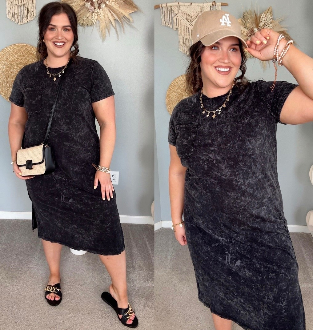 Not me obsessing over this super cute and casual plus size approved spring outfit. I love this look exactly how it is, but it is also so good with a denim jacket and pair of sneakers for an early spring transitional look! My exact items are sold out, so I linked the newer versions this year! 
Plus size approved outfit inspo, spring transitional outfit inspo, how to style baseball hat 

#LTKSeasonal #LTKMidsize #LTKPlusSize