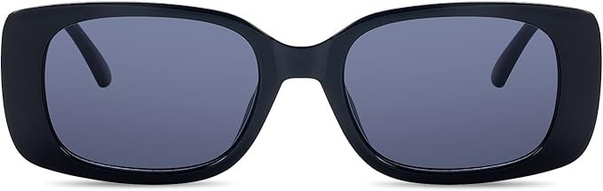 Dollger Rectangle Sunglasses for Women Men 90s Trendy Retro Sun Glasses UV 400 Protection Square ... | Amazon (US)