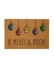 24x36 Be Merry & Bright Doormat | Marshalls