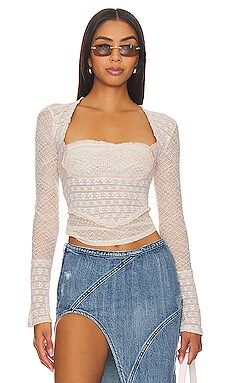 Free People My Party Top in Salt from Revolve.com | Revolve Clothing (Global)