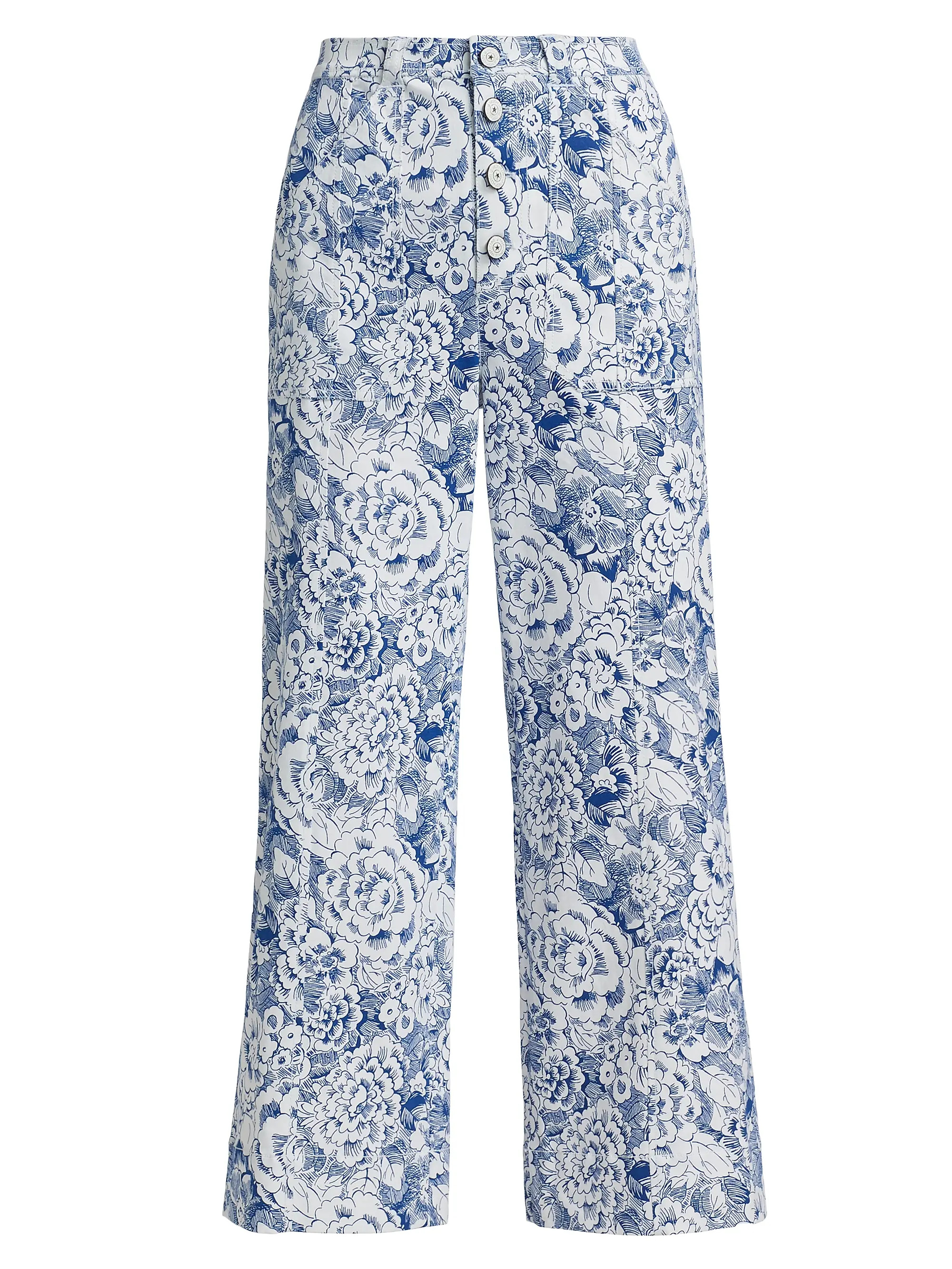 Sketchbook Floral Benji Pants | Saks Fifth Avenue
