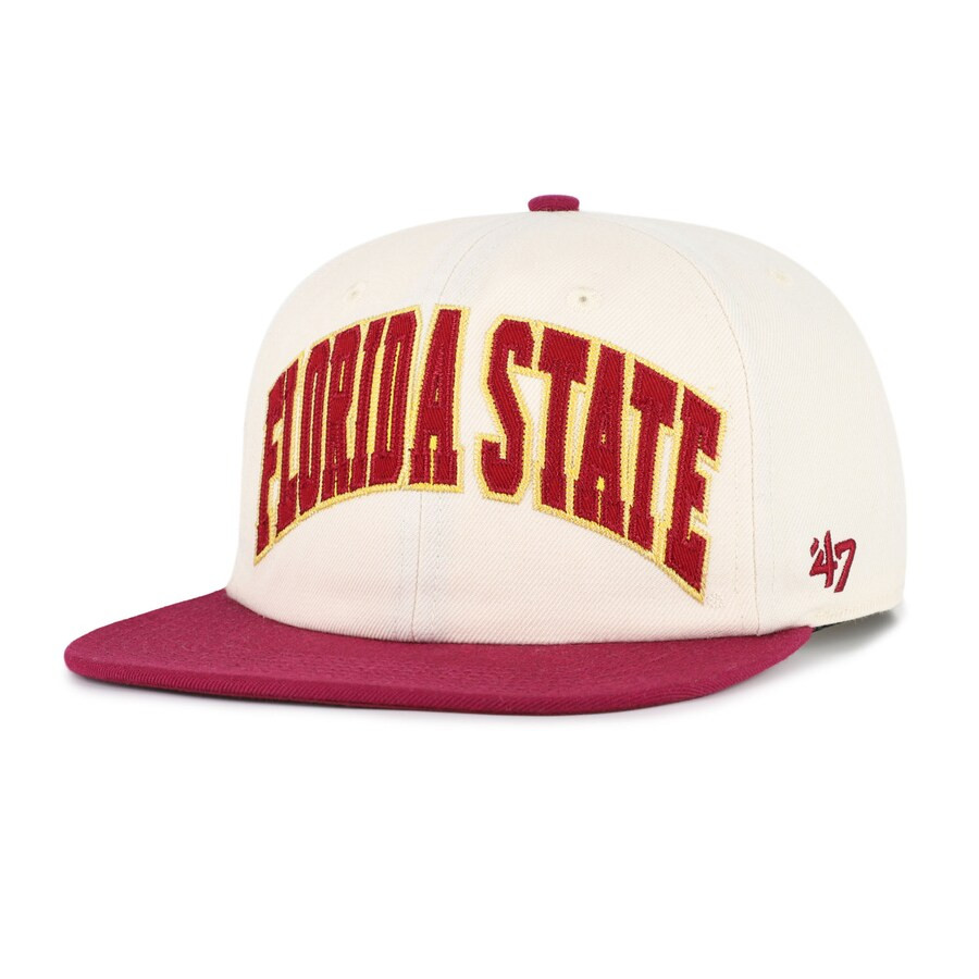 Florida State Seminoles '47 Unisex Crossover Off Hand Captain Adjustable Hat - Natural | Fanatics