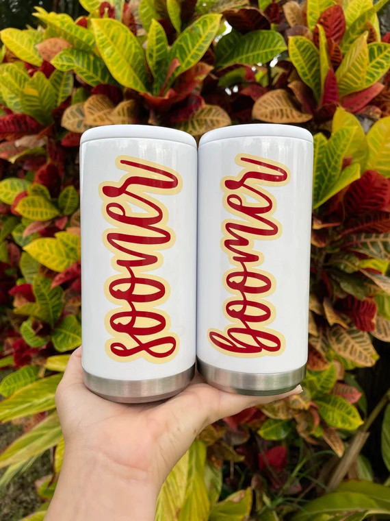 Slim Skinny Can Cooler  Insulated Slim Can Holder  Vacation - Etsy | Etsy (US)