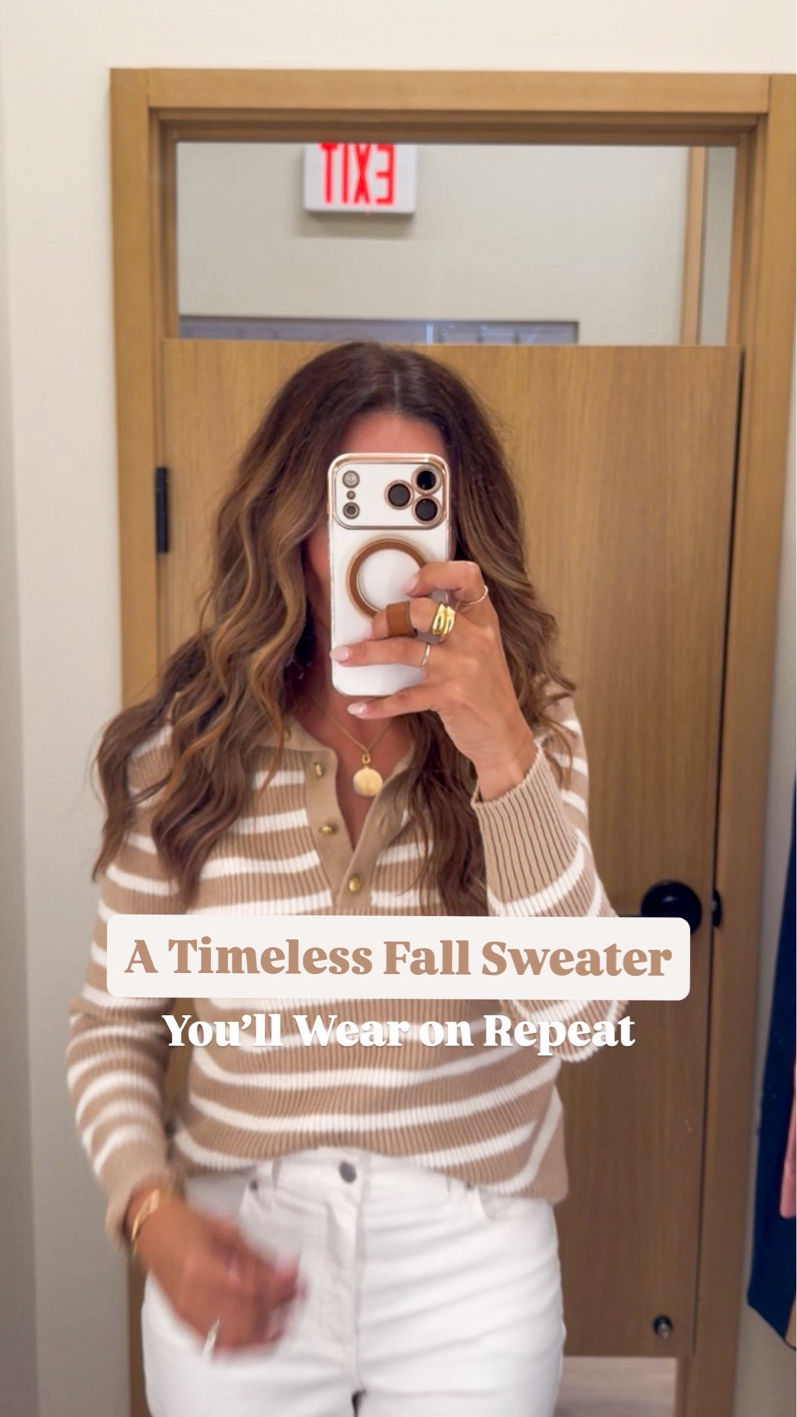 A timeless striped sweater you'll wear on repeat all fall. 🤎 It pairs effortlessly with denim, trousers, or skirts, making it the perfect staple for teachers and anyone who loves classic style! 

Teacher sweater, teacher outfit, J.Crew Factory

#LTKSaleAlert #LTKWorkwear #LTKSeasonal