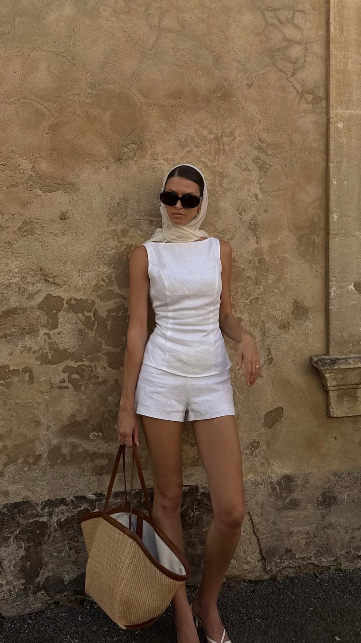 Vacation outfit 🤍 white linen set 

#LTKstyletip #LTKsummer #LTKeurope