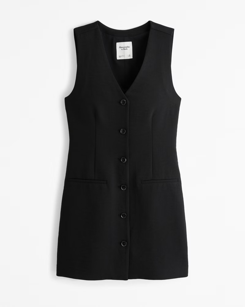 Women's The A&F Mara Vest Mini Dress | Women's Dresses & Jumpsuits | Abercrombie.com | Abercrombie & Fitch (US)
