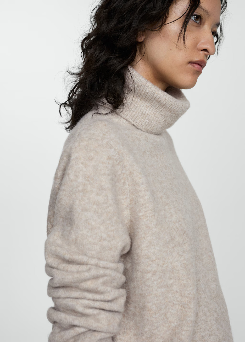 Turtleneck knit sweater | Mango (US/MX/AU)