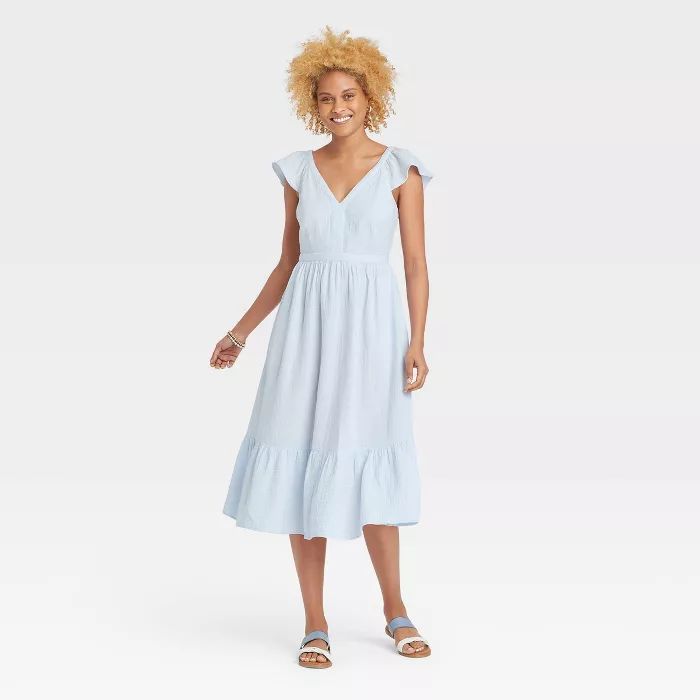 Women's Ruffle Tank Dress - Universal Thread™ | Target