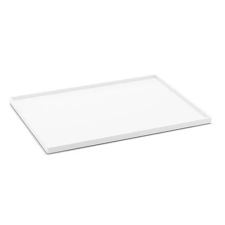 Poppin Slim Tray White Large 4 Pack (106309) | Walmart (US)