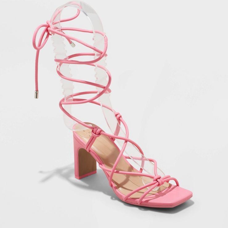 Women's Bria Strappy Heels - A New Day™ | Target