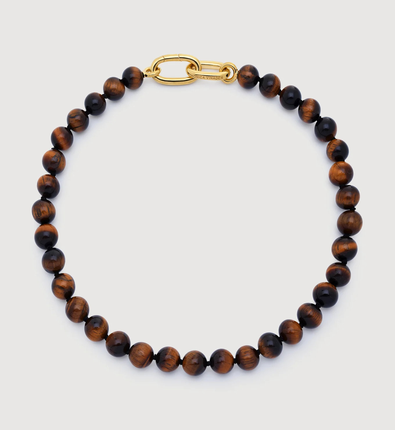 Kate Young Round Gemstone Necklace | Monica Vinader (Global)