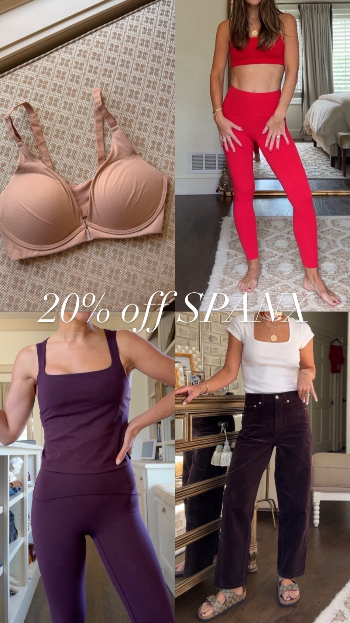 20% off @Spanx today with code LTKSPANX ! 

Linking some of my favorites -

#LTKSaleAlert