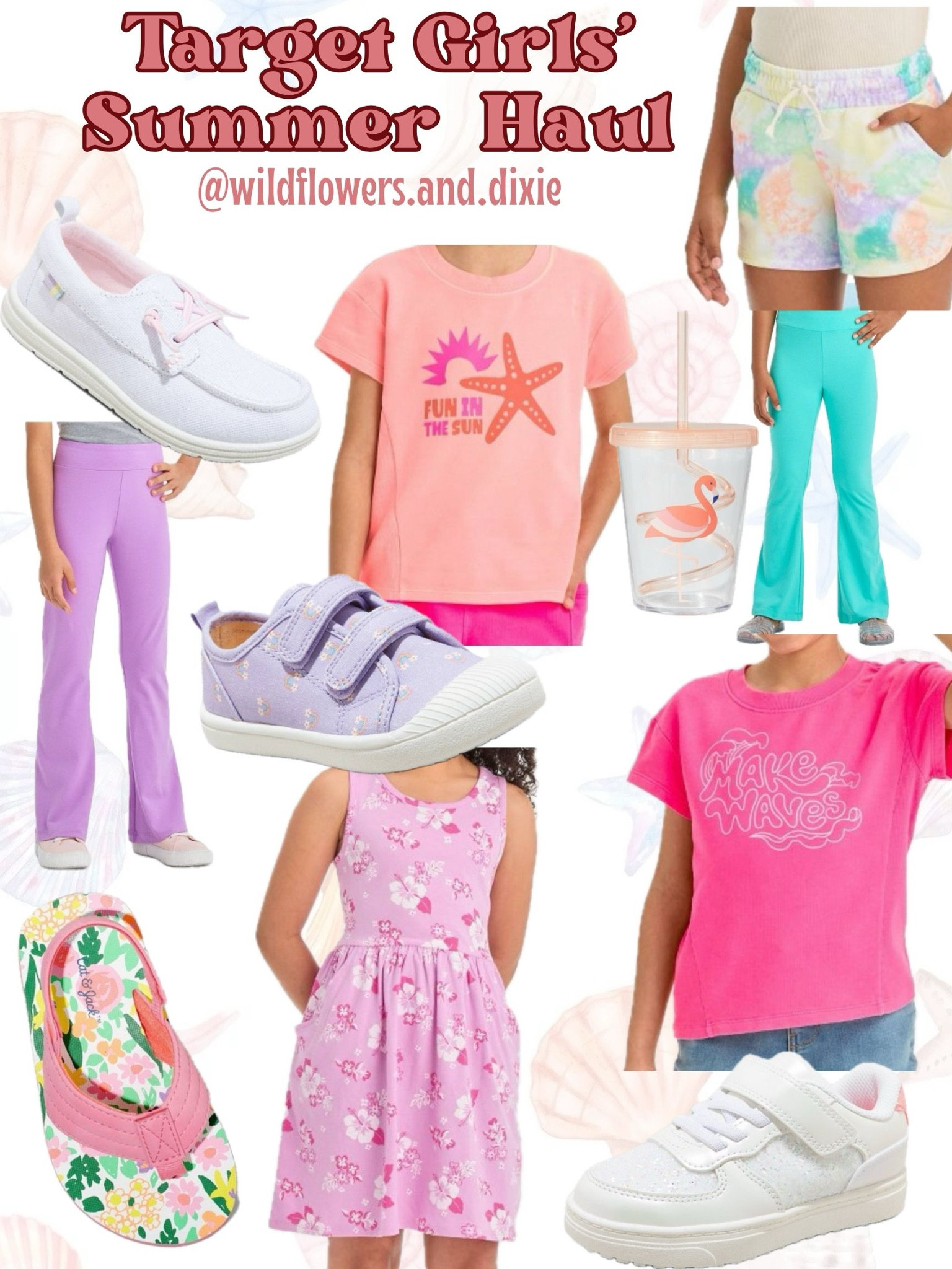 Some things I picked up for Blakely for our beach trip! Loving all the summer vacation vibes at Target right now 🐬🌴🍍🌺☀️

Snagged them when all the kids tanks, shirts, shorts, and sandals were  30% off! 🥳

Target shopping haul - kids clothing - summer vacation outfits - seasonal wardrobe 



#LTKsalealert #LTKkids