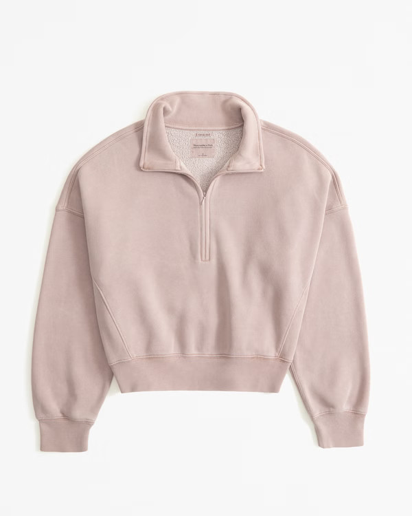 Essential Sunday Half-Zip | Abercrombie & Fitch (US)