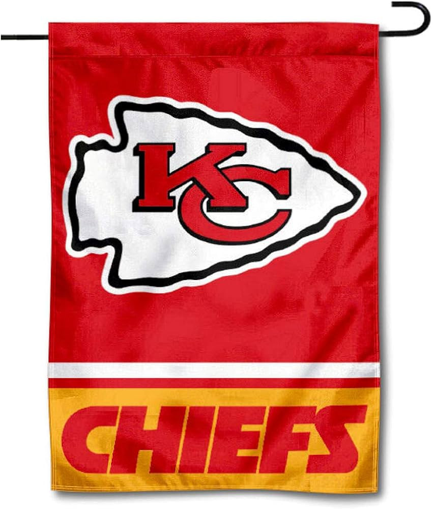 Kansas City Chiefs Double Sided Garden Flag | Amazon (US)