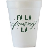 Fa La Freaking Styrofoam Christmas Cups, Foam Party Holiday Decor, Party, Decor | Etsy (US)