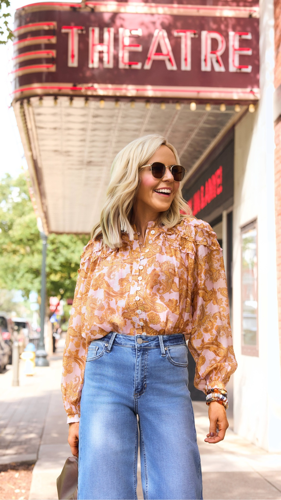 all over paisley in pretty fall pastels • wearing XS in my Indie Top = use Natasha15 for 15% off!!

#LTKdayinmylife #LTKootd #LTKOver40