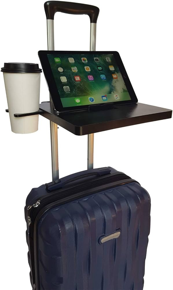 Portable Desk/Work Surface for Luggage and Lap Desk for Laptops, iPads, Tablets, Smart Phones and... | Amazon (US)