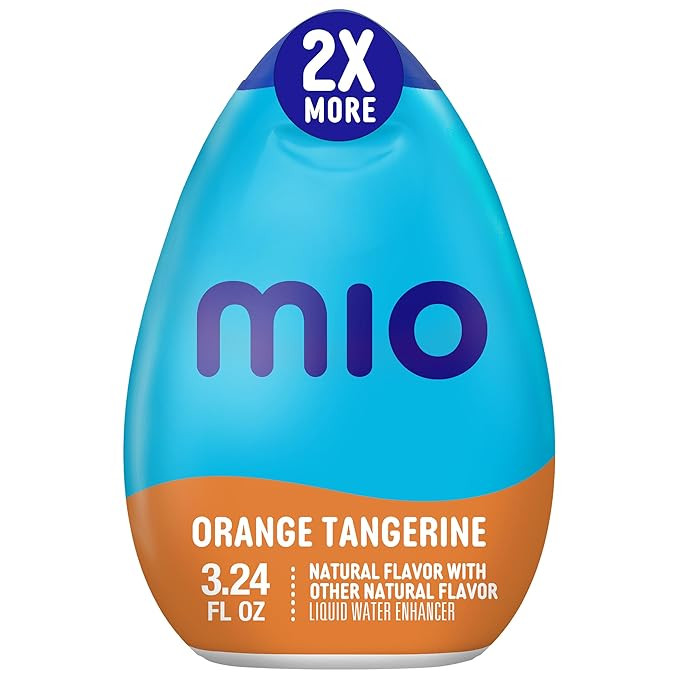 mio Orange Tangerine Flavored with Other Natural Flavor Liquid Water Enhancer, 3.24 fl oz Bottle | Amazon (US)