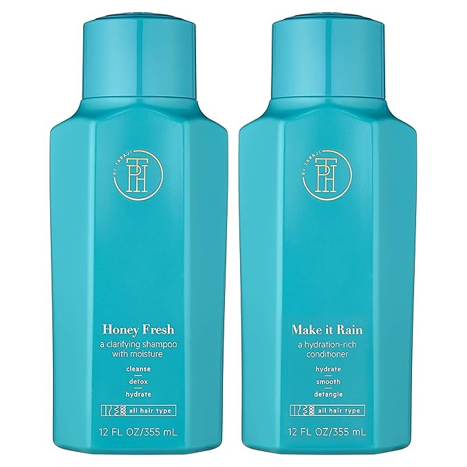 TPH BY TARAJI Cleanse Bundle | Make it Rain Hydrating Conditioner with Aloe & Honey and Honey Fre... | Amazon (US)