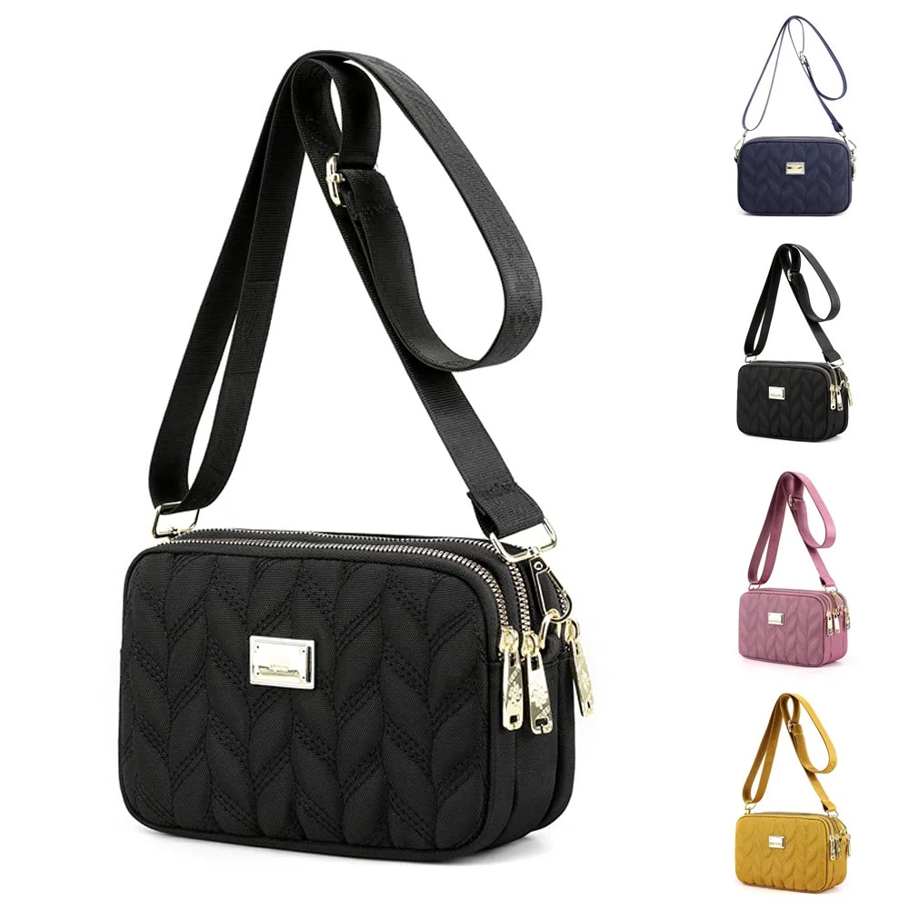 Crossbody Bags for Women Trendy Small Crossbody Purse for Women-Black | Walmart (US)