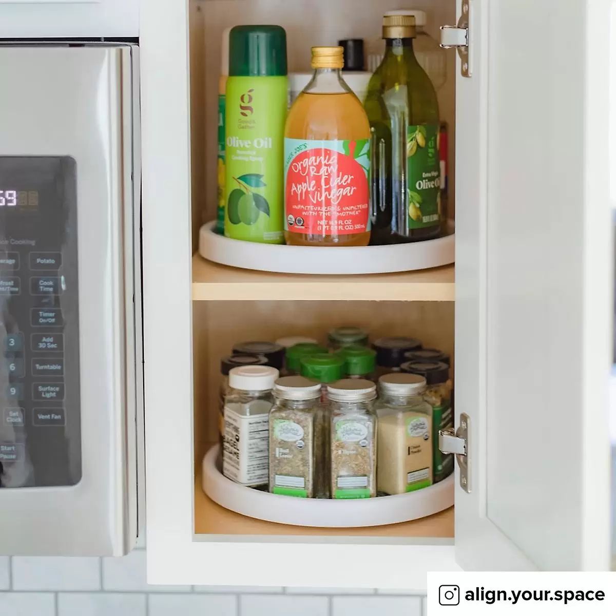 madesmart White Lazy Susan | The Container Store