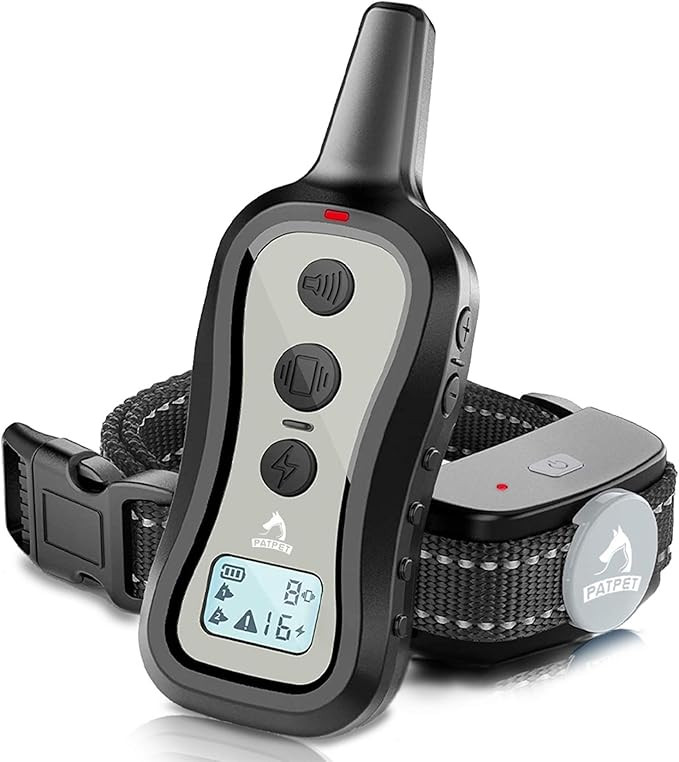 PATPET Dog Training Collar- Dog Shock Collar with Remote, w/3 Training Modes, Beep, Vibration and... | Amazon (US)