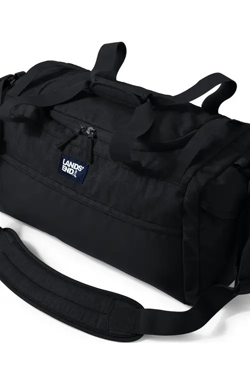 Lands' End Small All Purpose Travel Duffle Bag in Black at Nordstrom, Size Large | Nordstrom